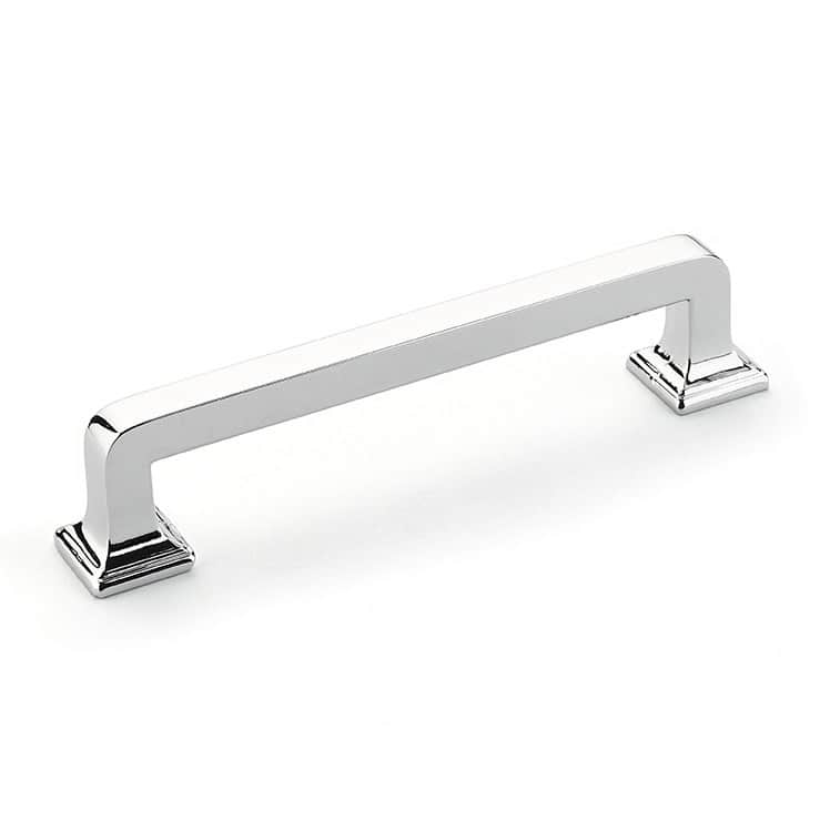 Schaub and Company Menlo Park 4" Center to Center Cabinet Handle - Polished Chrome