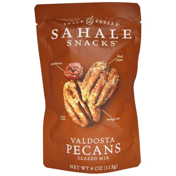 Sahale Snacks Valdosta Pecans Glazed - Mix - Case of 6 - 4 oz.