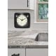 preview thumbnail 28 of 146, Infinity Instruments Retro 9.25-inch Square Wall Clock - 9.25 x 1.875 x 9.5