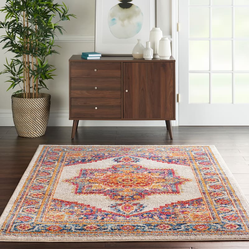 Nourison Persian Vintage Medallion Area Rug