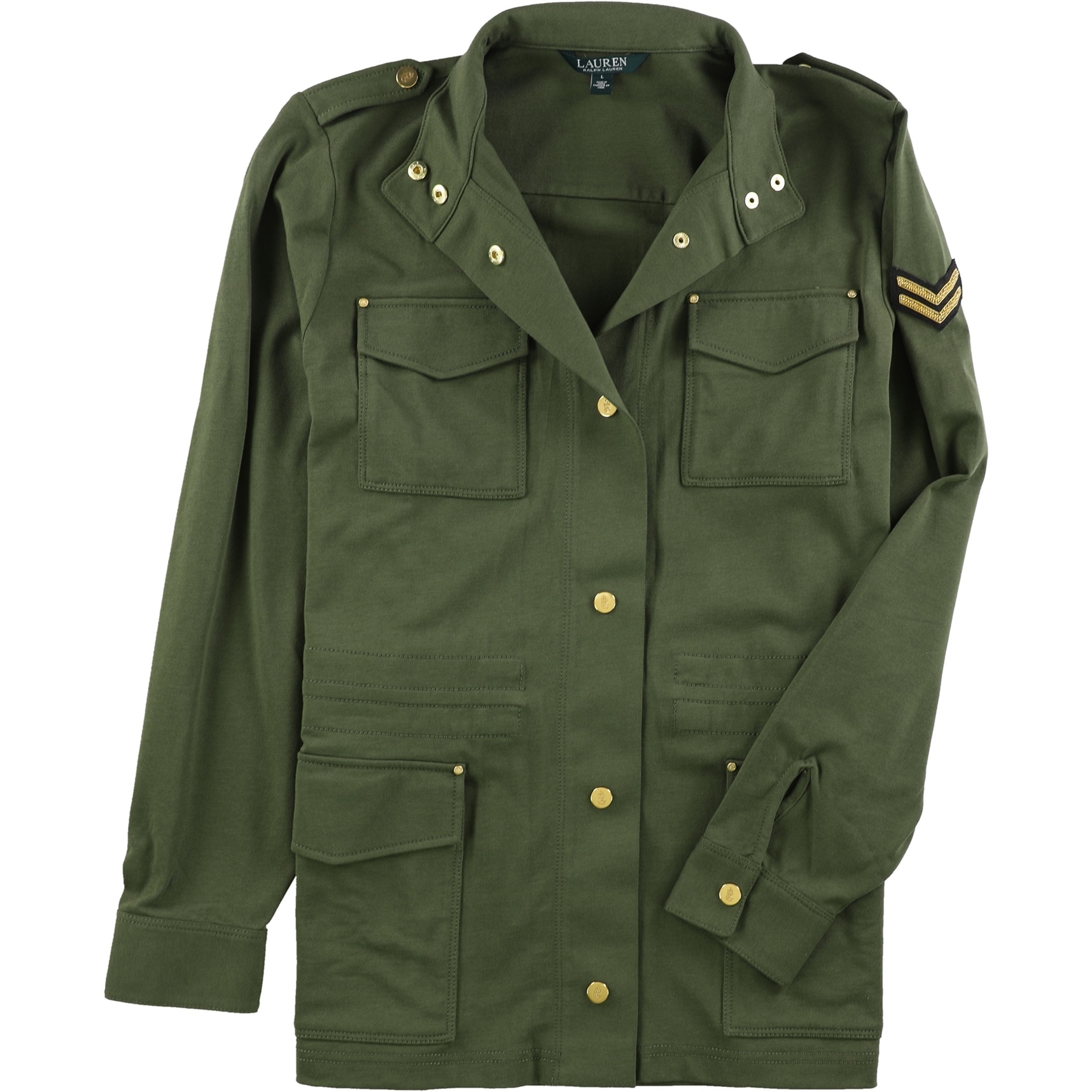 ralph lauren green military jacket