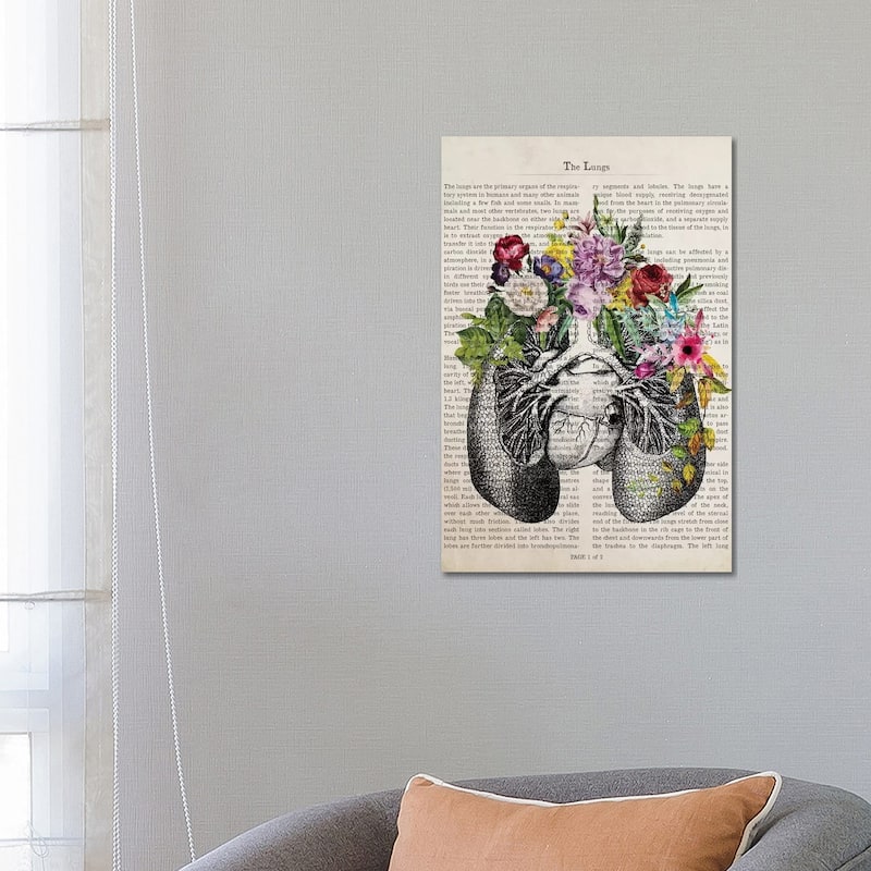 iCanvas "The Lungs" by Aged Pixel Canvas Print - 26x18x1.5