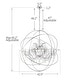 preview thumbnail 14 of 15, 18-light Orb Design 43" Chandelier With Clear Crystals