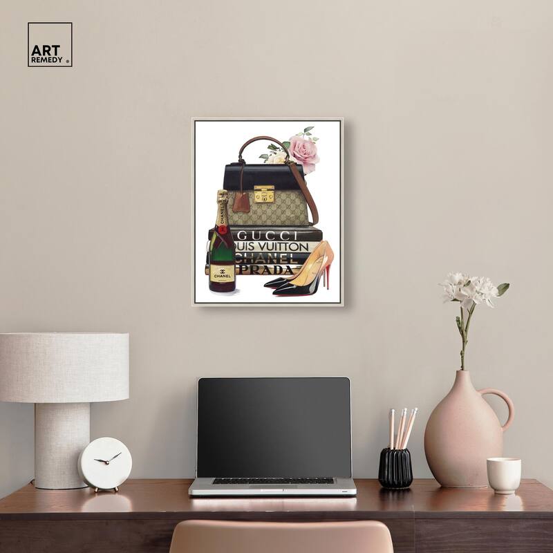Let's Go Out Tonight Canvas by Art Remedy