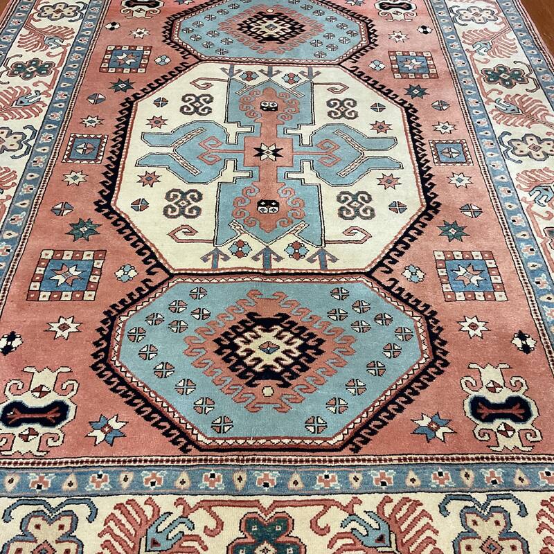 HERAT ORIENTAL Handmade Tabriz Ardabil Wool Rug - 6'9" x 9'5"