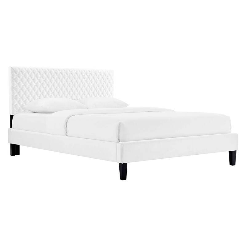 Garcelle Performance Velvet King Platform Bed