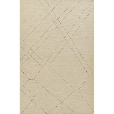 Momeni Everett Geometric Hand Tufted Wool Area Rug