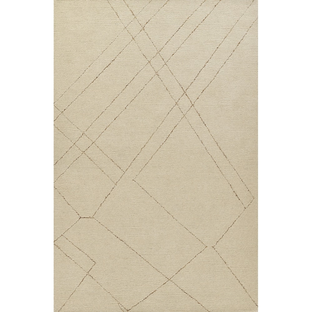 Momeni Everett Geometric Hand Tufted Wool Area Rug