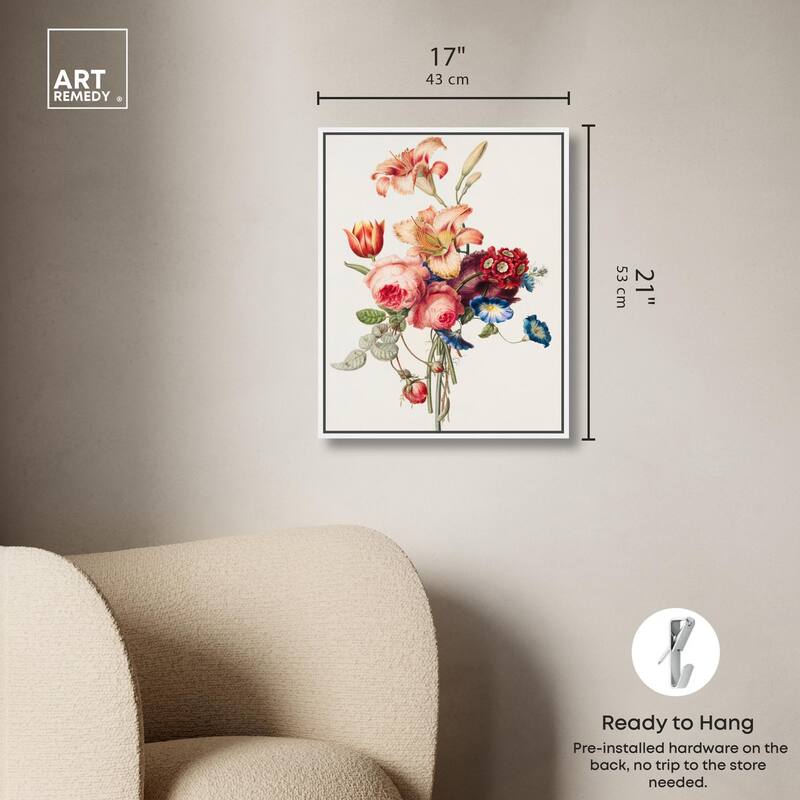 Bouquet 1820 Canvas by Art Remedy