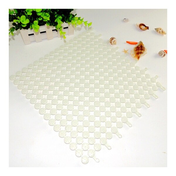 Creative PVC Floor Ground Mat Carpet Cuttable - White