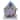 8" White Blue Festive Hanukkah Gingerbread LED House Tabletop Decor