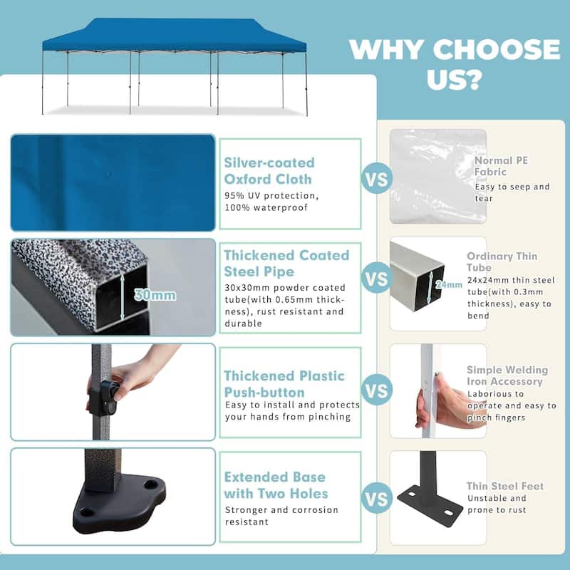 EROMMY Outdoor Tent Collection: Quick Setup for Your Perfect Outdoor Space