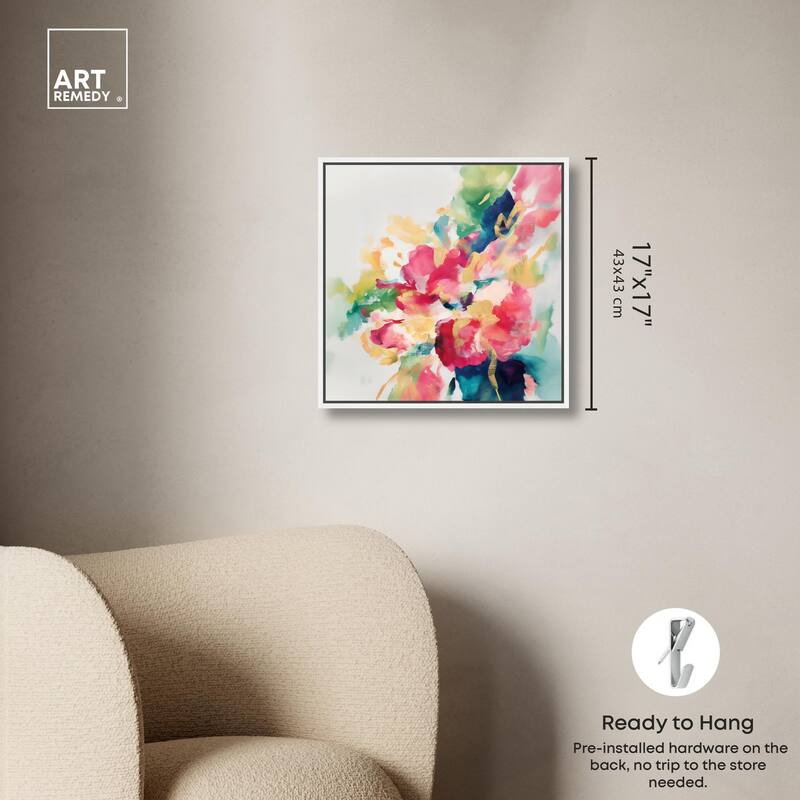 Essence of a Flower I Canvas by Art Remedy