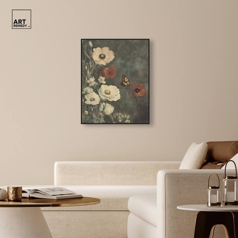 Vintage Botanicals I Canvas by Art Remedy