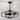 Warehouse of Tiffany Nicklas 26-inch Matte Black and Imitation Wood 6 Lights 3 Blades Lighted Ceiling Fan with Remote