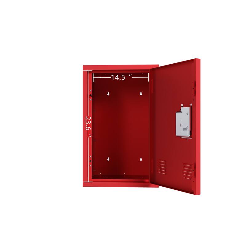 Metal Locker Storage Cabinet with 1 Doors, Small Metal Locker,Lockable Storage Cabinet