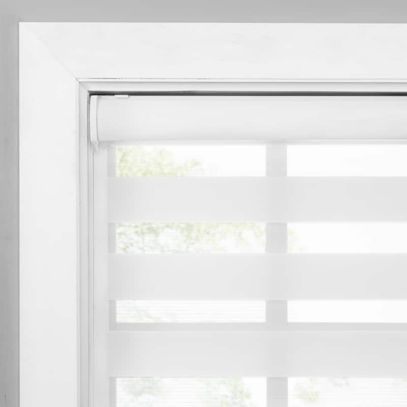 Eclipse Zebra Shades, Cordless Roller Shades, Light Filtering Window Shades