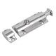 preview thumbnail 1 of 2, 3-inch Length Spring Loaded Security Door Lock Latch Barrel Bolt Hasp Stapler