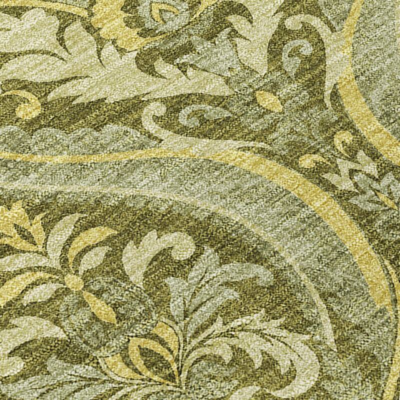 Jax Lush Floral Weather Resistant Blended Style Outdoor Rug