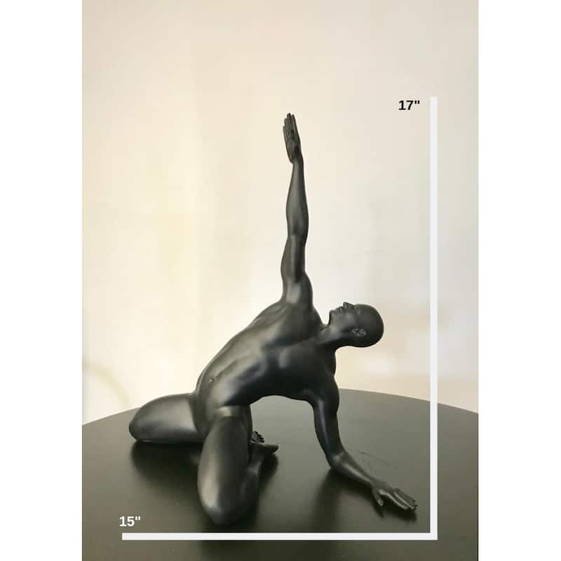 Invocation Man Resin Handmade Sculpture - N/A