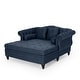 preview thumbnail 11 of 38, Wellston Tufted Double Chaise Lounge by Christopher Knight Home - 62.50" L x 58.50" W x 34.00" H