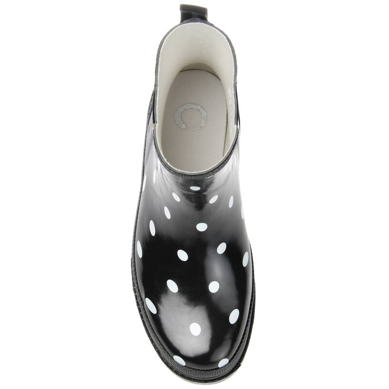 Journee Collection Women's Tekoa Block Heel Rain Boots