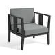 preview thumbnail 170 of 195, Outdoor Teak Solid Wood Patio Furniture Set Loveseat Armchair Table Collection