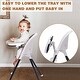 preview thumbnail 19 of 21, 3-in-1 Cute Folding High Chair, Perfect Modern Space Saving Highchair with Detachable Double Tray, 3-Point Harness