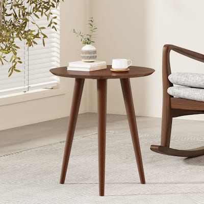 Evie Wood End Table with Faux Wood Overlay by Christopher Knight Home - 20"L x 20"W x 22"H