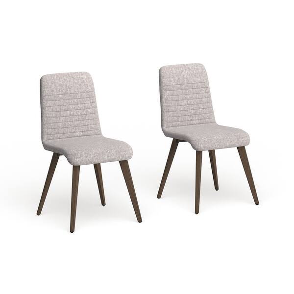 Carson Carrington Honningsvag 2piece Light Grey Midcentury Modern