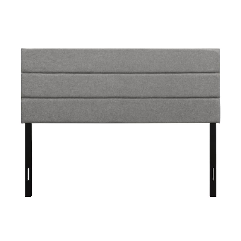 Etta Tufted Upholstered Headboard - Grey - King