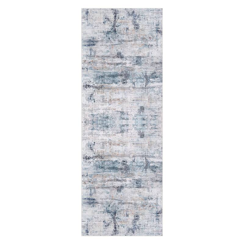 Delara Machine Washable Area Rug, Soft & Durable, Non-Slip Backing, Eco- Friendly GRS certified.