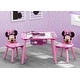 preview thumbnail 1 of 3, Delta Children Minnie Mouse Table and Chair Set with Storage - Minnie Mouse
