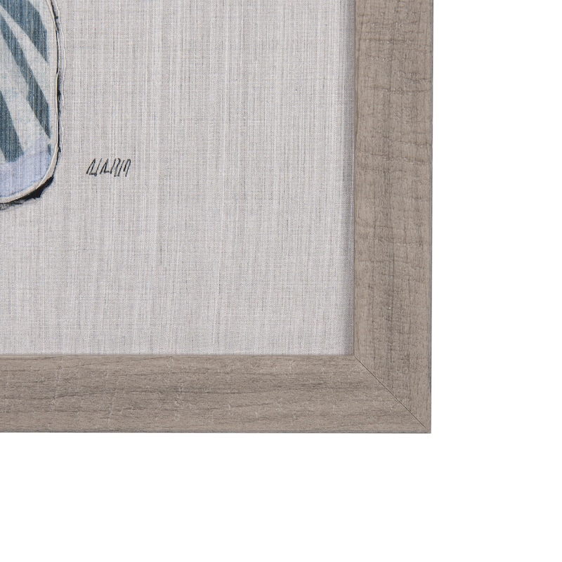 Moth Blue I Framed Art Print