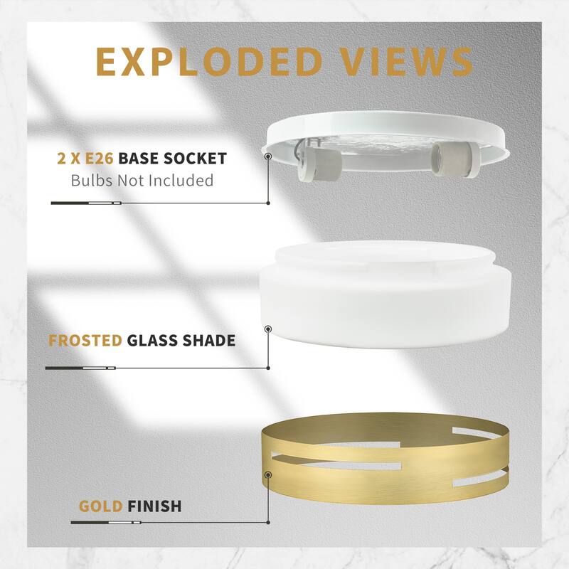Modern Minimalist Ceiling Light, Flush Mount Lighting