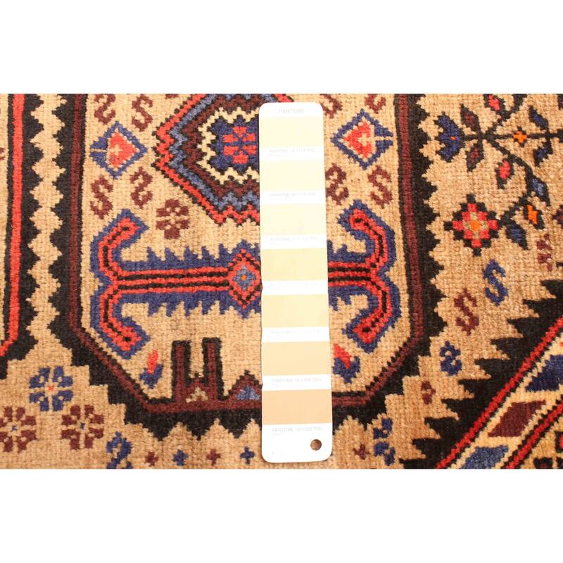 ECARPETGALLERY Hand-knotted Teimani Tan Wool Rug - 2'8 x 4'4