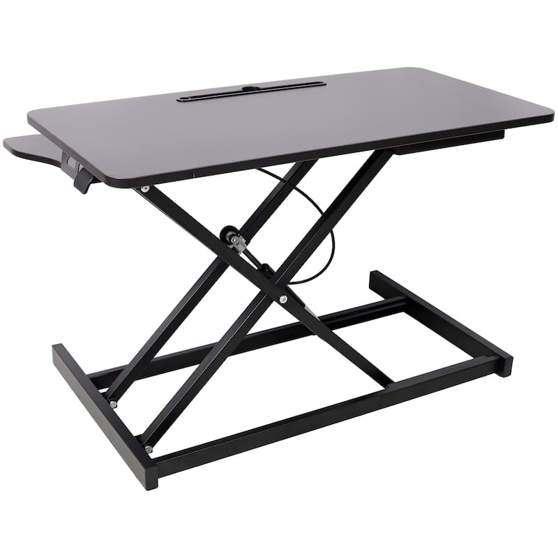 Adjustable Height Standing Laptop Desk,Adjustable Sit to Stand Up Workstation with Keyboard Tray