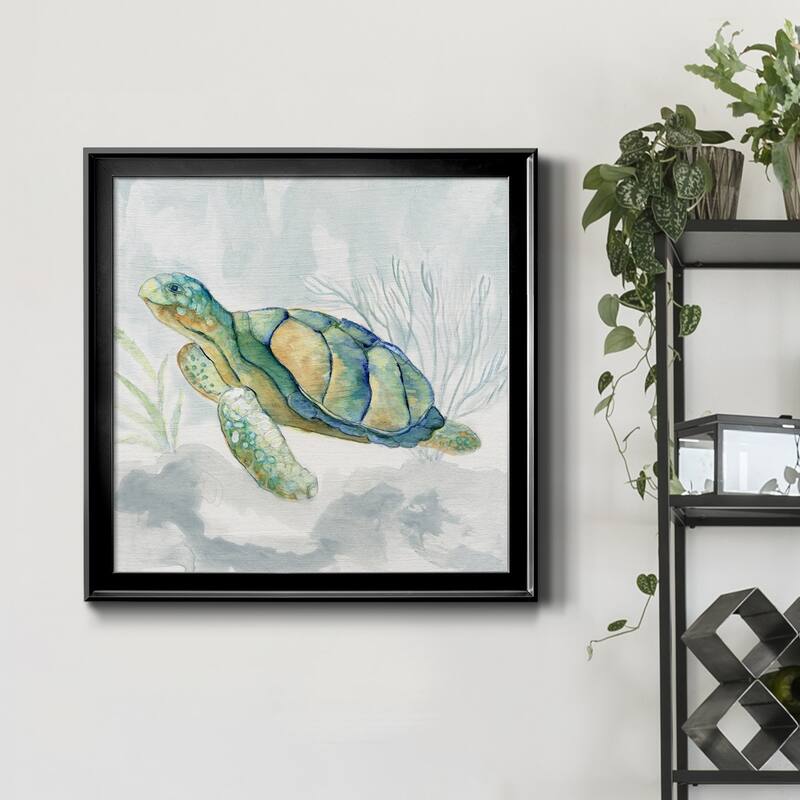 Jungle Tiger-Framed Canvas - Ready to Hang
