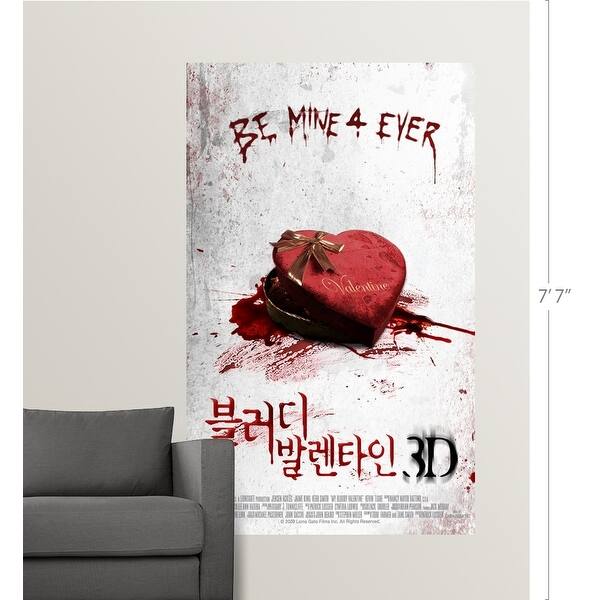 Shop My Bloody Valentine 3 D Movie Poster Korean Poster