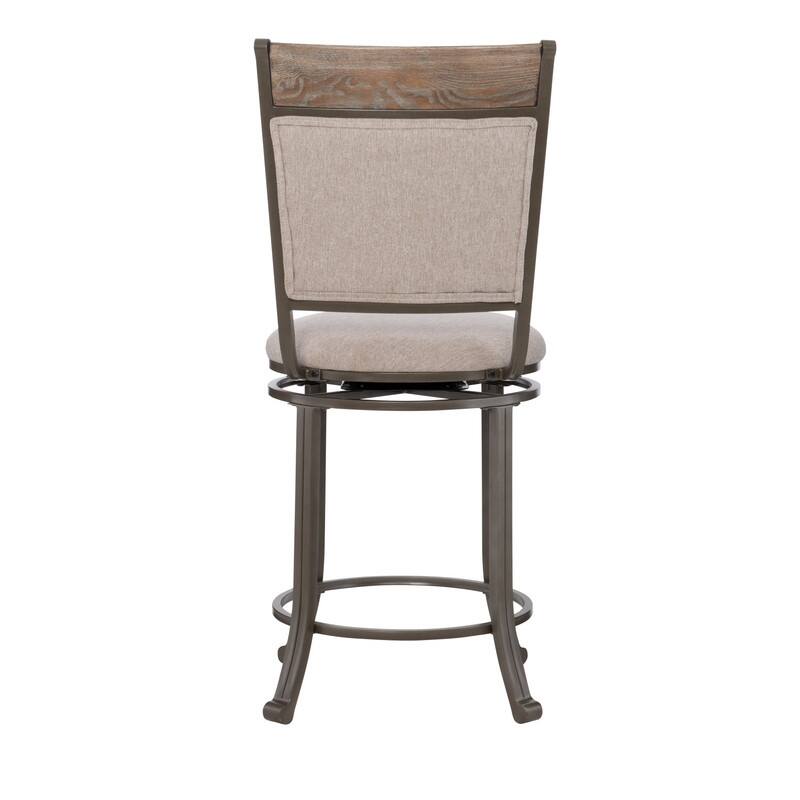 Linon Franklin Pewter Counter Height 5-piece Gathering Dinning Set