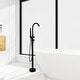 preview thumbnail 6 of 54, Freestanding Double Handle Clawfoot Tub Faucet - 8" x 47"