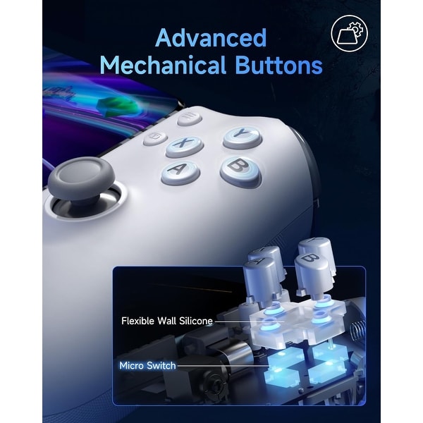 EasySMX M15 Mobile Gaming Controller With Hall Effect sticks and