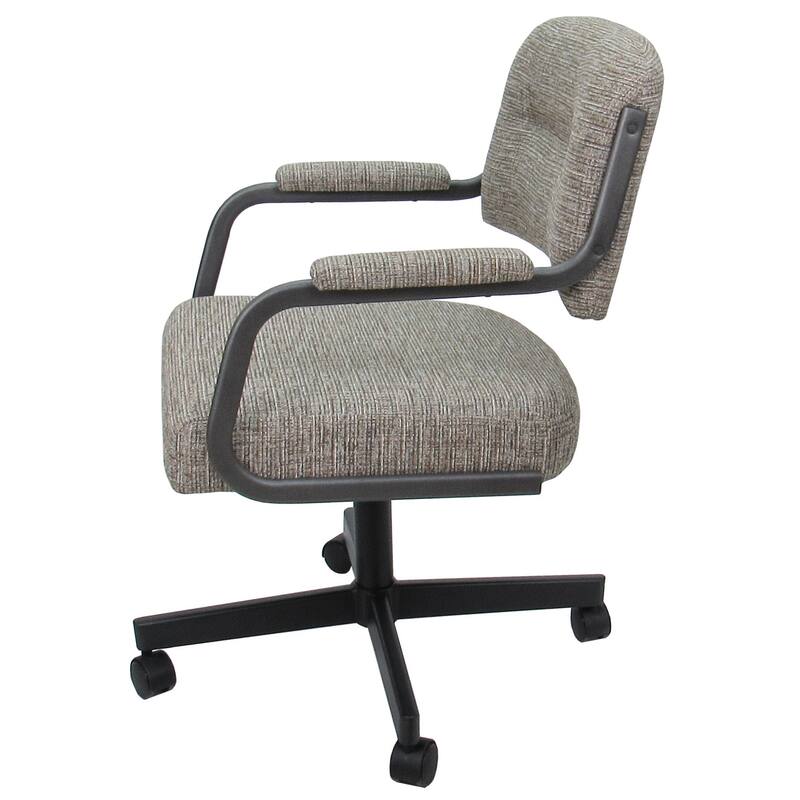 Swivel Kitchen Dining Caster Chair with Wheels - M-110 - N/A