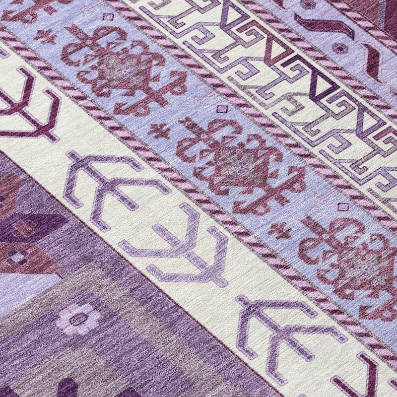 HomeRoots Aztec Transitional Rectangle Outdoor Rug
