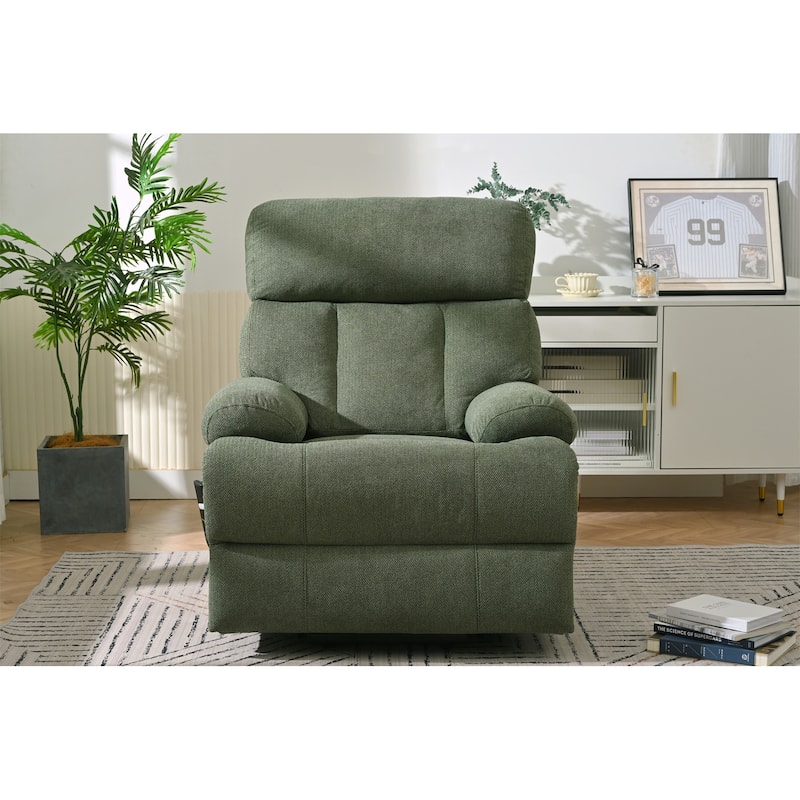 Velvet Tufted Accent Chair with Wood Frame