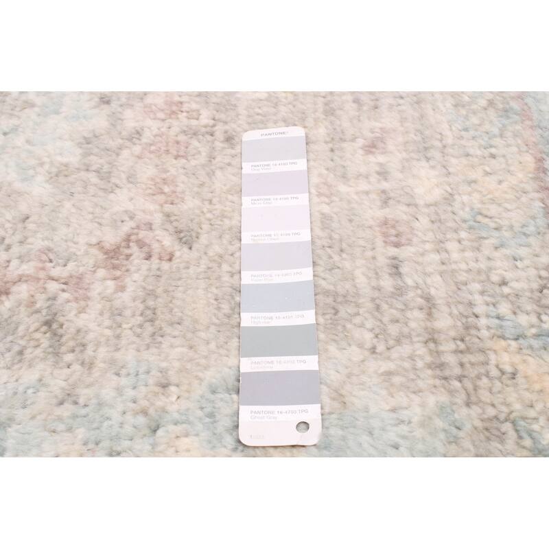 ECARPETGALLERY Hand-knotted Jules Serapi Grey Wool Rug - 8'0 x 9'9