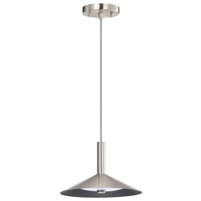 Corrine 10 Inch LED Pendant Brushed Nickel 3K/4K/5K CCT Selectable - Brushed Nickel - Brushed Nickel