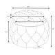 preview thumbnail 6 of 5, Angelina Round Upholstered Storage Ottoman