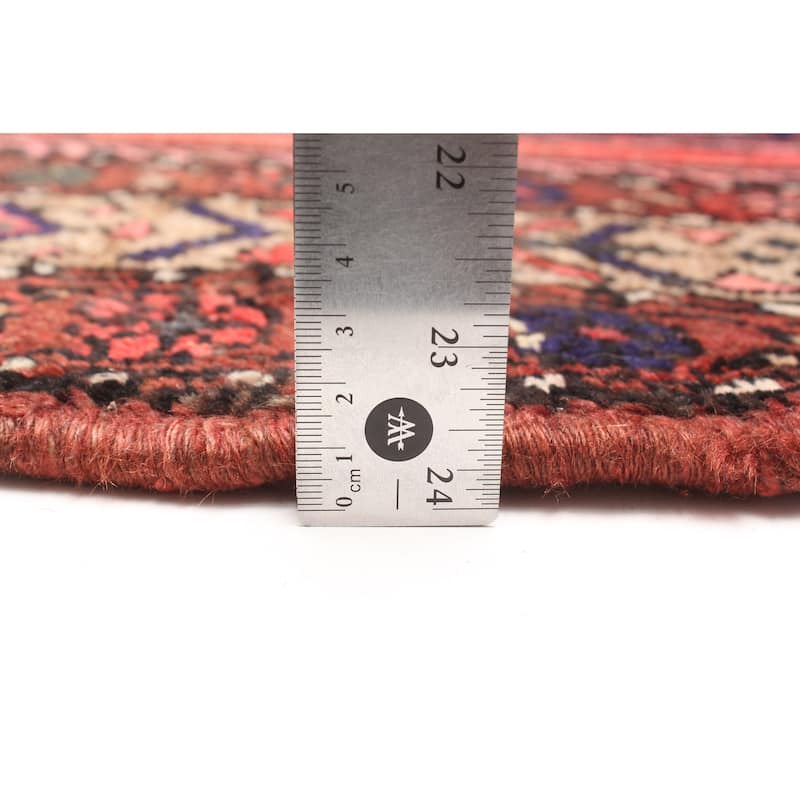 ECARPETGALLERY Hand-knotted Andelz Blue Wool Rug - 4'2 x 8'1