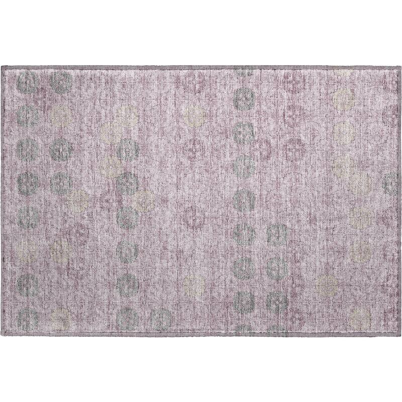 Premium Washable Super Soft Geo Mosaic Mayfield Rug